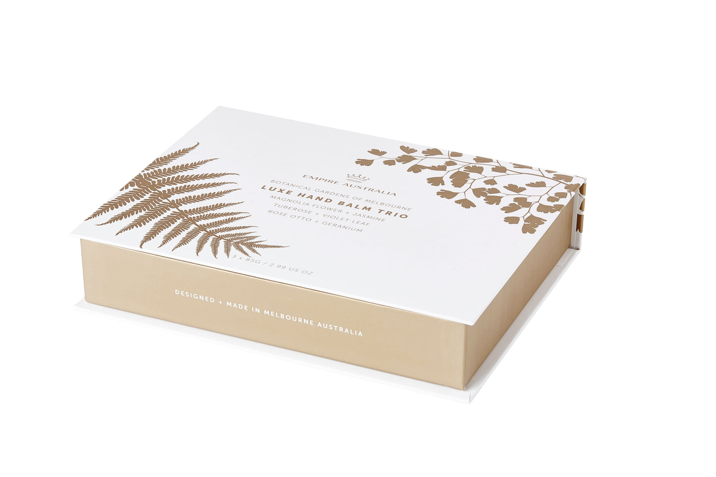 Hand Balm Gift Boxed Trio "Botanical Gardens" 85g