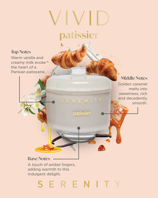 Serenity Vivid Patissier Candle 230g