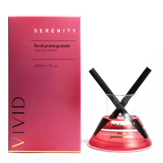 Serenity Vivid Fresh Pomegranate Diffuser 200ml