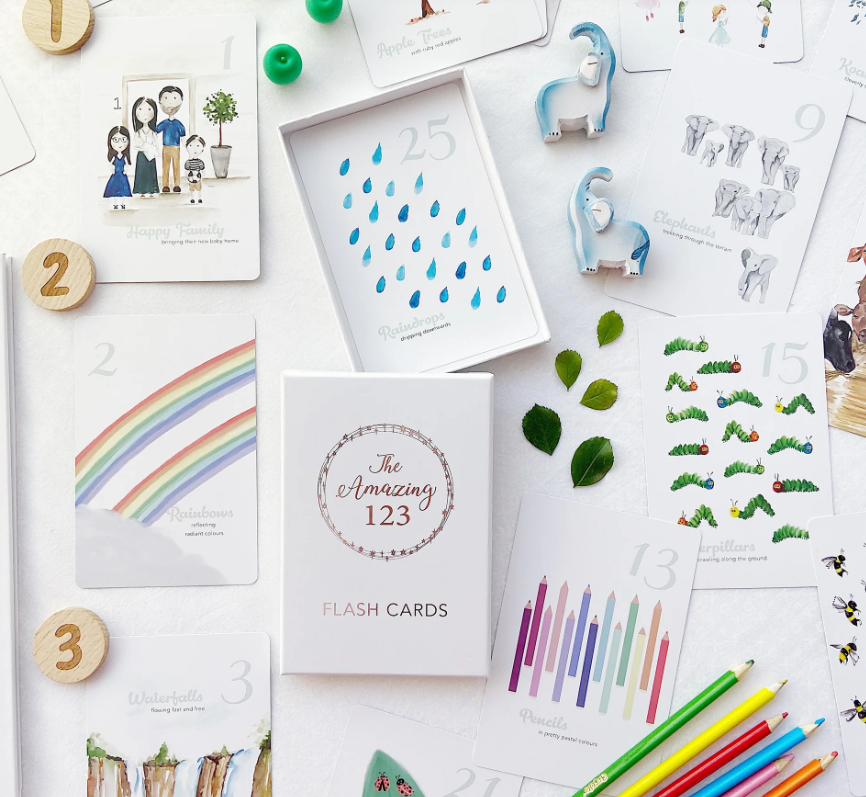 The Amazing 123 - Flash Cards