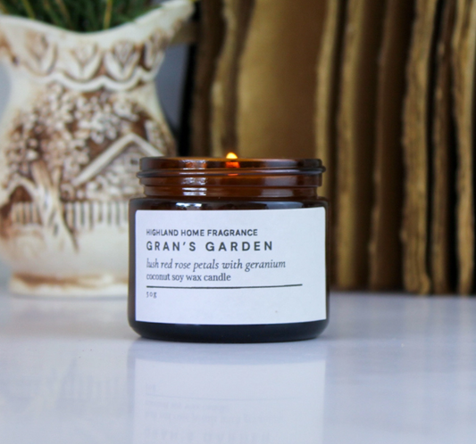 Highland Home Fragrance - Gran's Garden Candle 50g