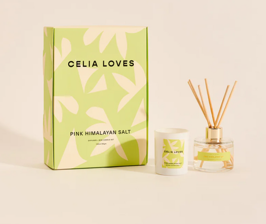 Celia Loves - Pink Himalayan Salt Duo Set