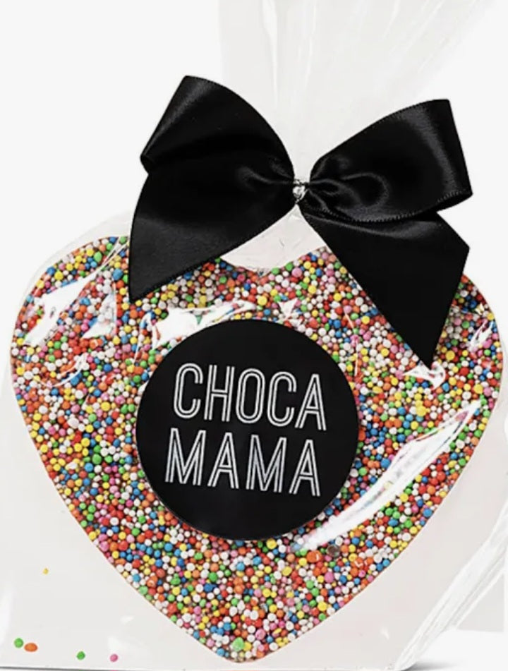 Chocamama Milk Chocolate Sprinkle Heart