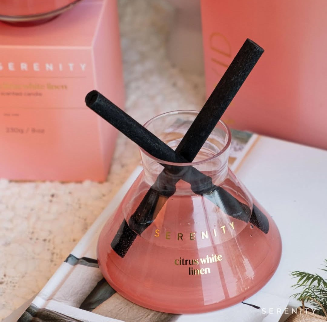 Serenity Vivid Citrus Linen Diffuser 200ml