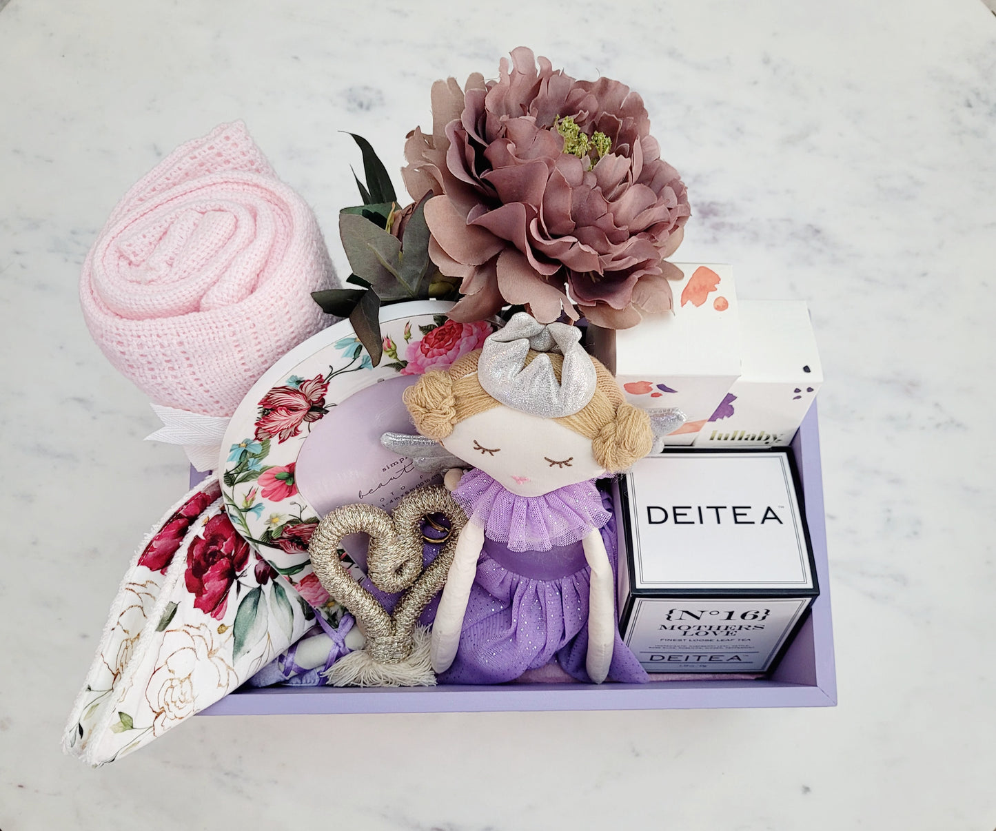 Fairy Kisses & Floral Wishes gift crate