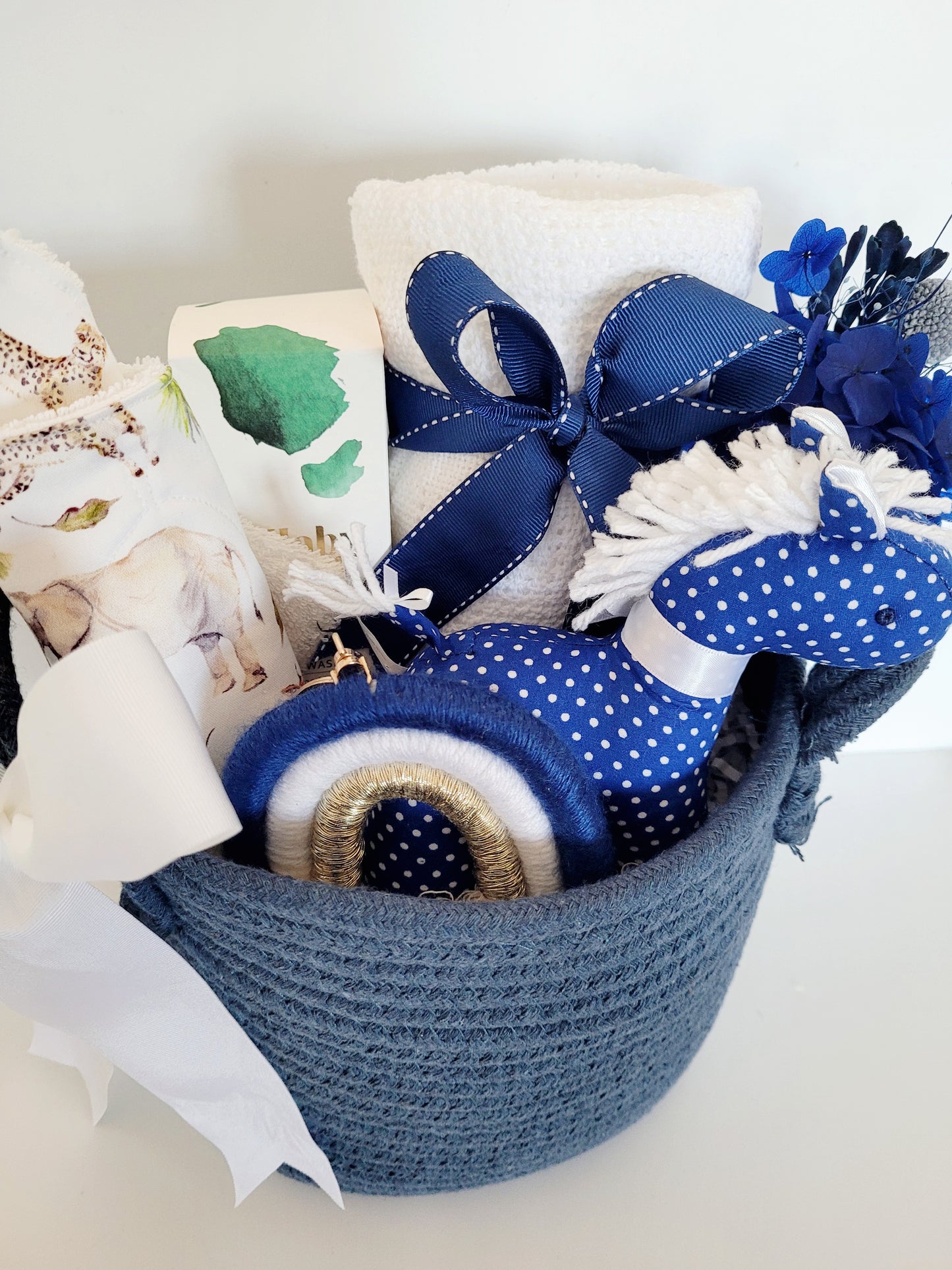It's A Boy gift basket