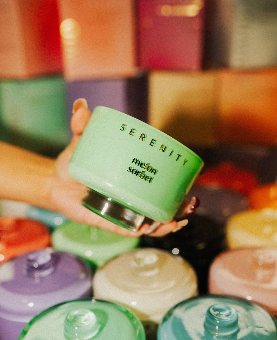 Serenity Vivid Melon Sorbet Candle 230g