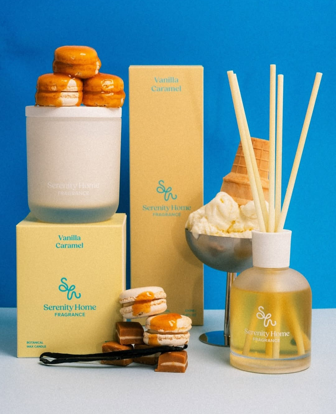 Serenity Home - Vanilla Caramel Diffuser 200ml