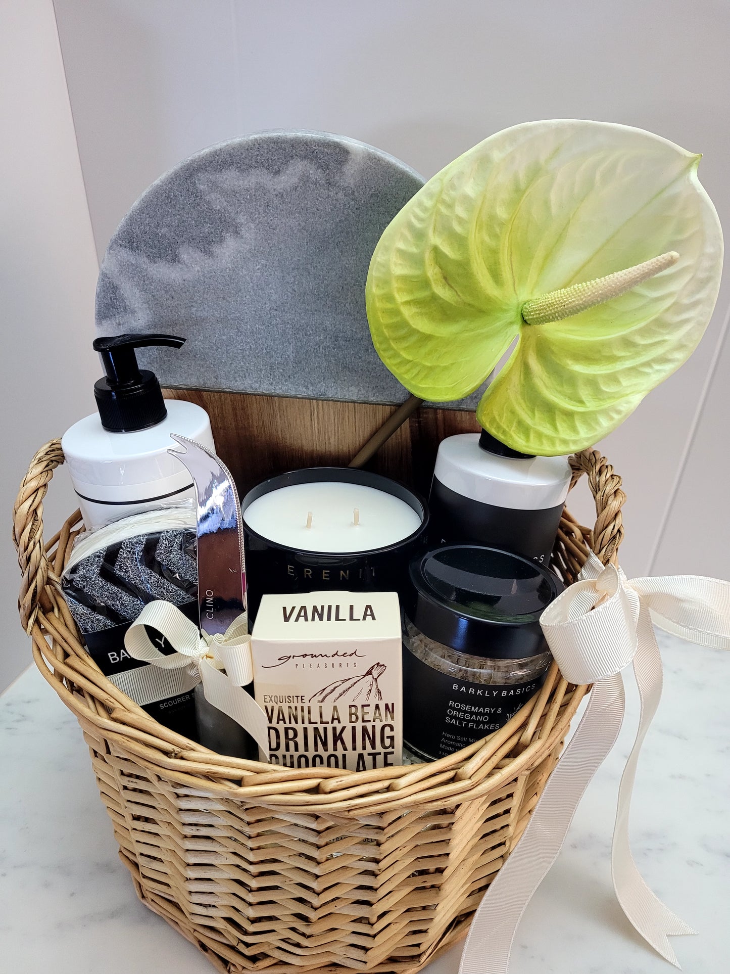 Boujee Basics gift basket