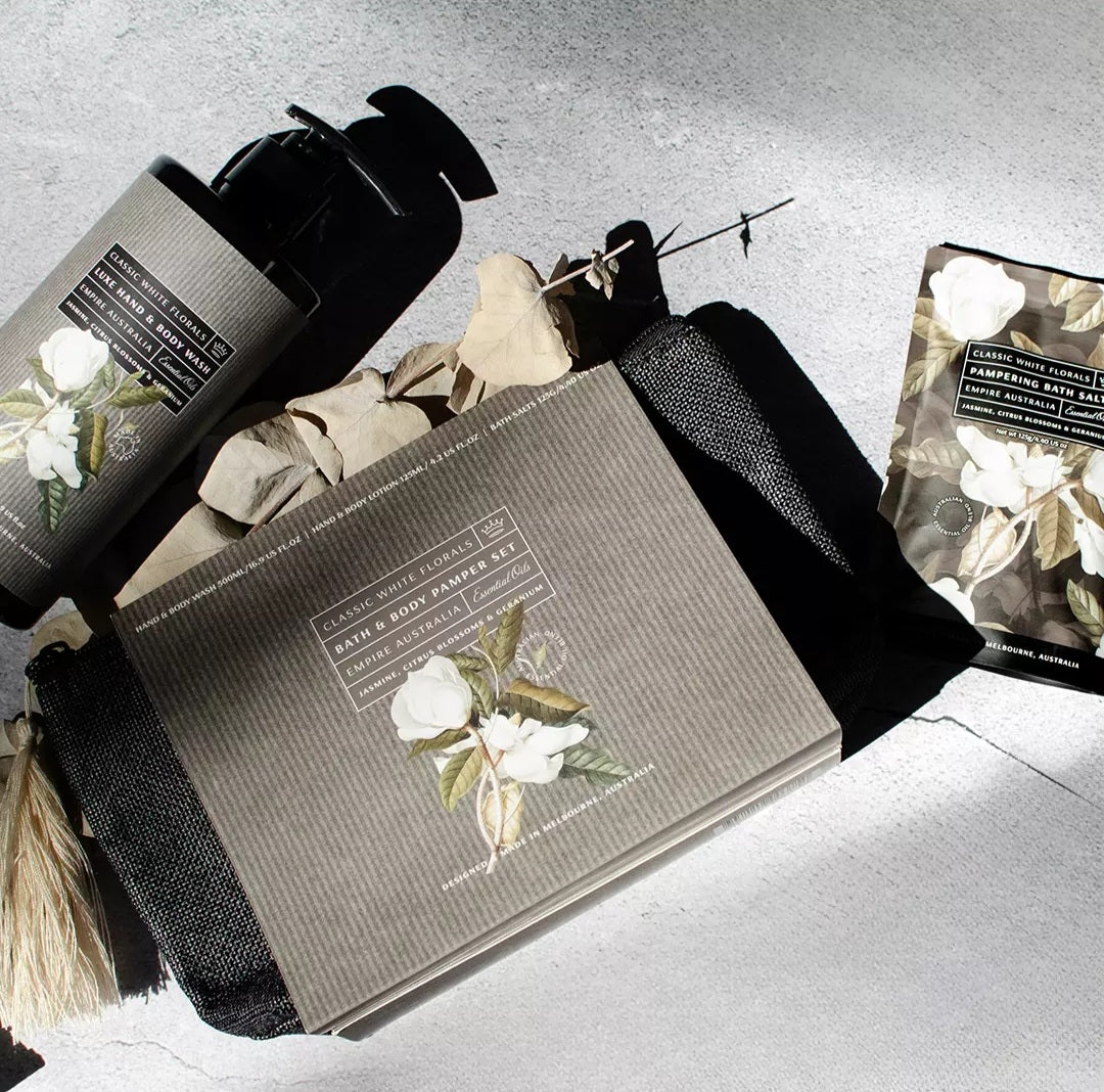 Empire Australia Classic White Florals Gift Set
