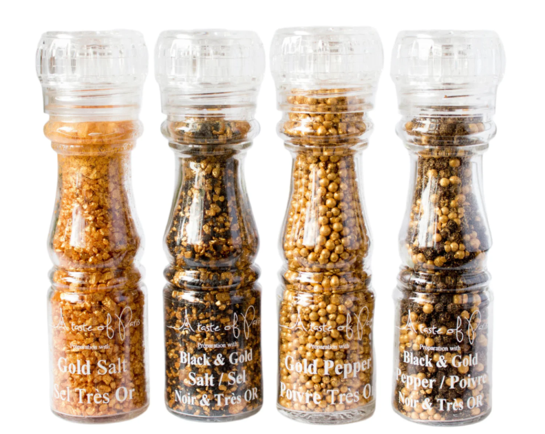 A Taste of Paris Mixed Gold & Black Peppercorns 145g