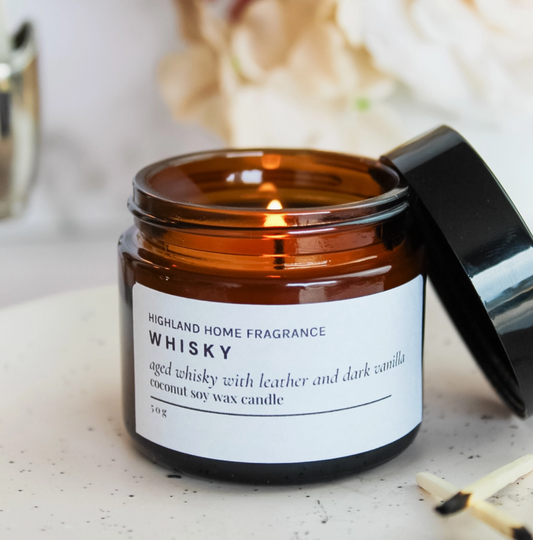 Highland Home Fragrance - Whisky Candle 50g