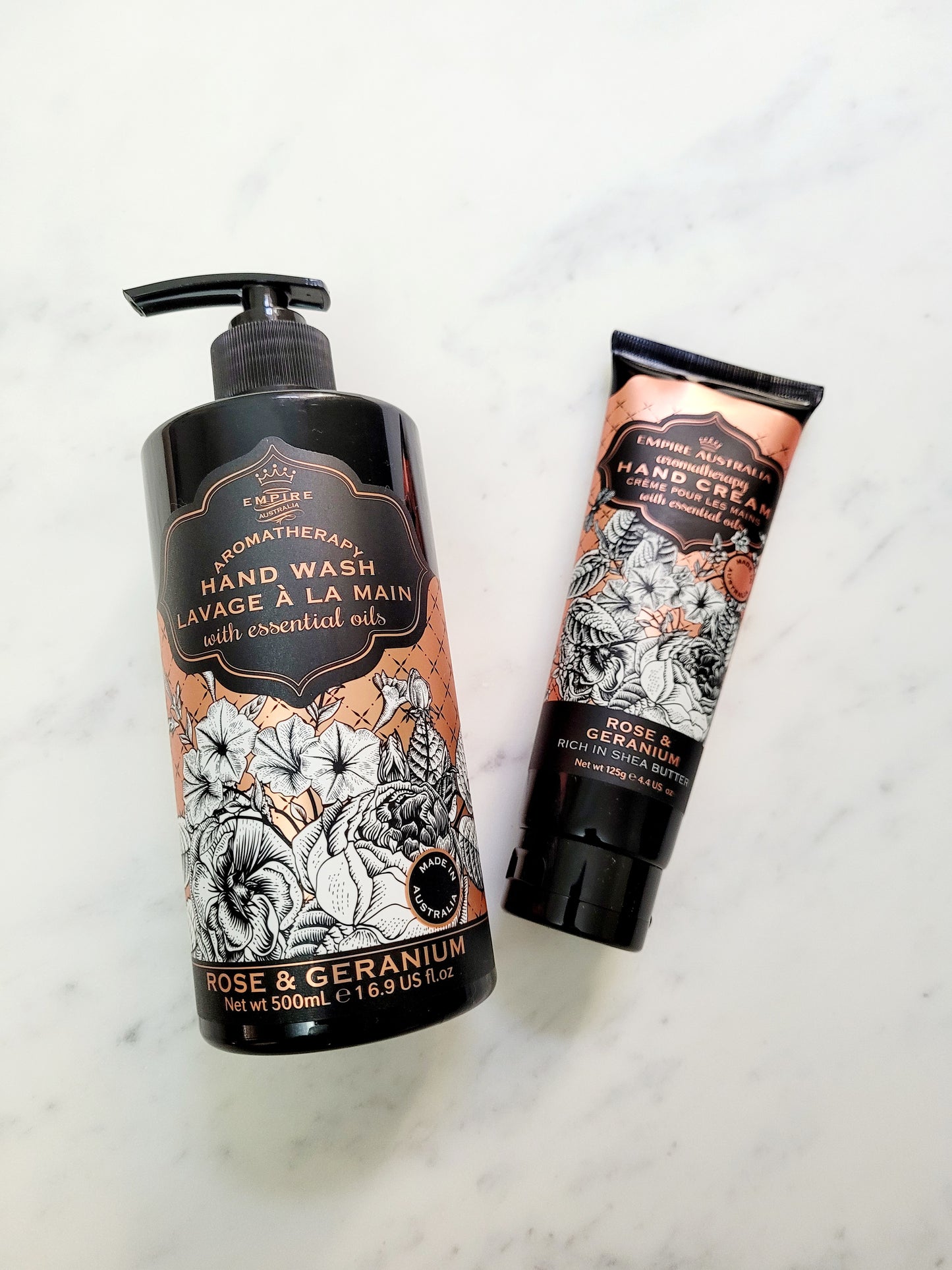 Botanicals Hand Wash - Rose & Geranium 500ml