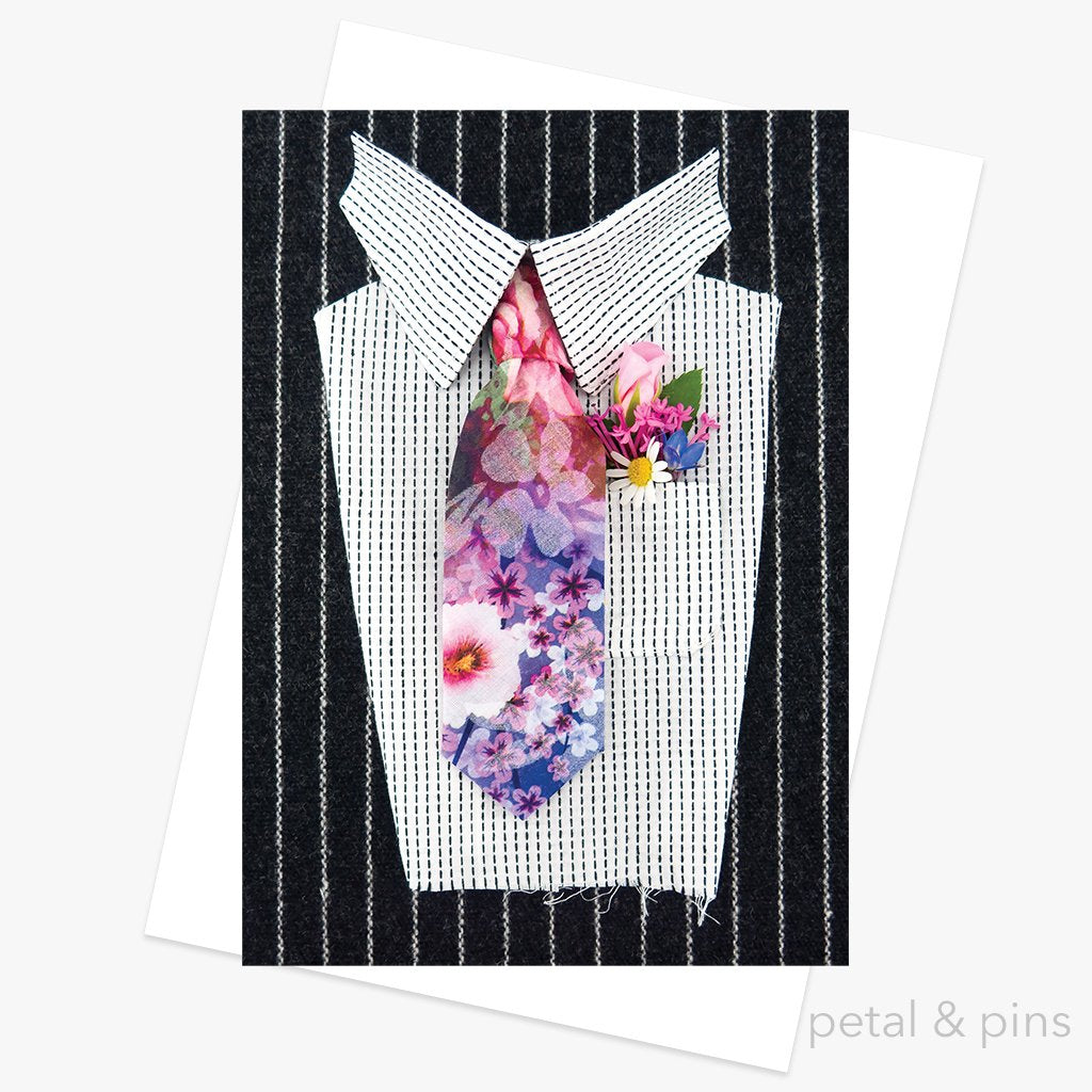 Pocket full of Posies greeting card