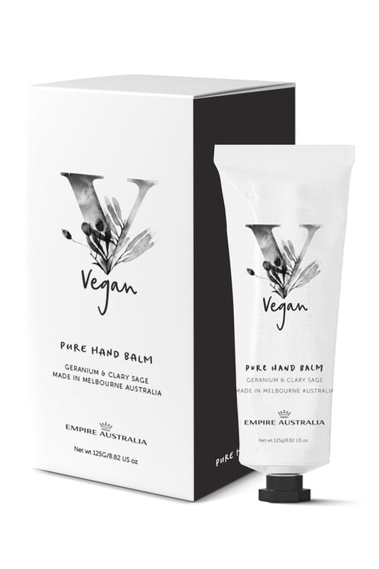 Vegan Geranium & Clary Sage Pure Hand Balm 125g