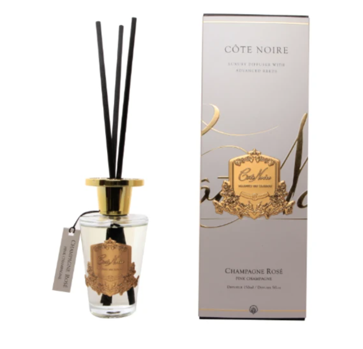 Cote Noire Gold Badge - Pink Champagne Diffuser