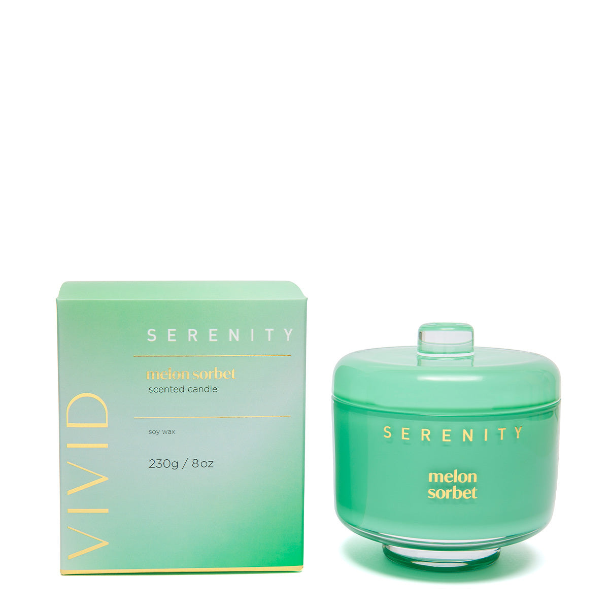 Serenity Vivid Melon Sorbet Candle 230g