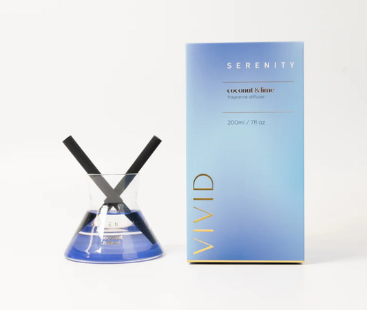 Serenity Home Vivid Coconut & Lime Diffuser 200ml