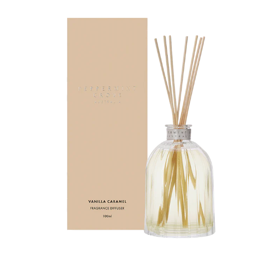 Peppermint Grove Vanilla Caramel Fragrance Diffuser 100ml