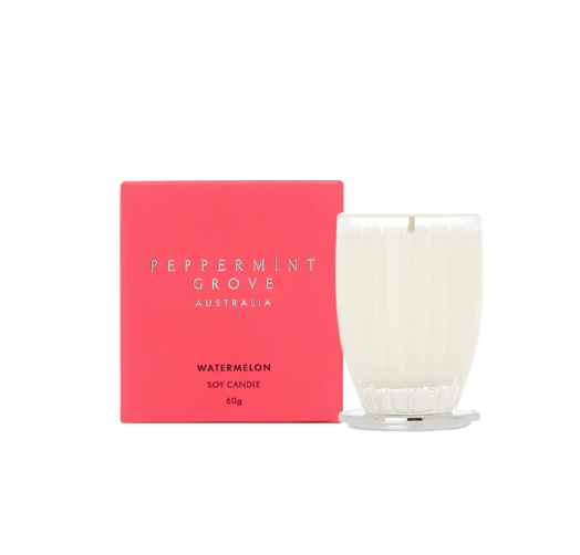 Peppermint Grove Watermelon Soy Candle 60g