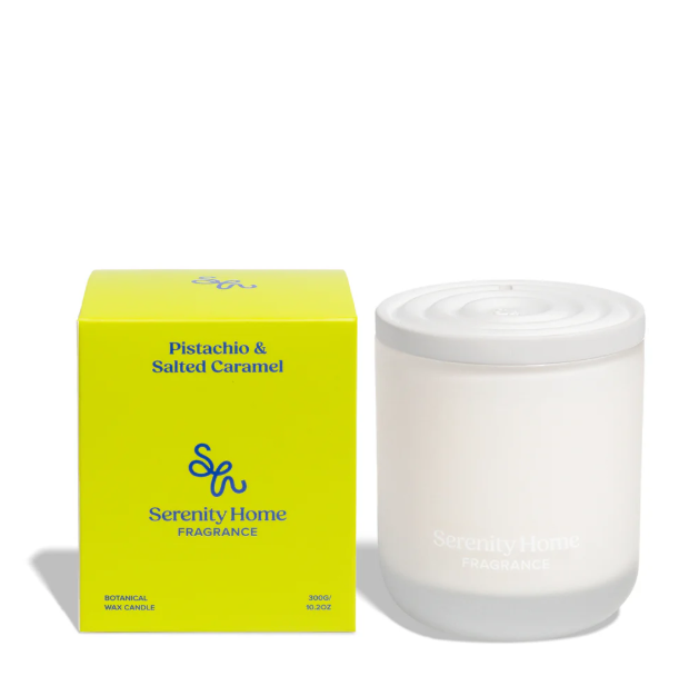 Serenity Home - Pistachio & Salted Candle 300g
