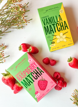 Grounded Pleasures Exquisite Raspberry Matcha