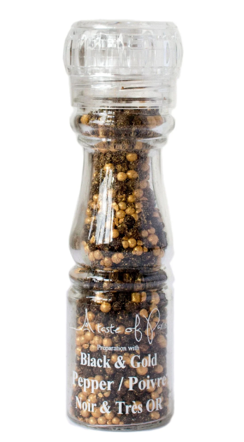 A Taste of Paris Mixed Gold & Black Peppercorns 145g