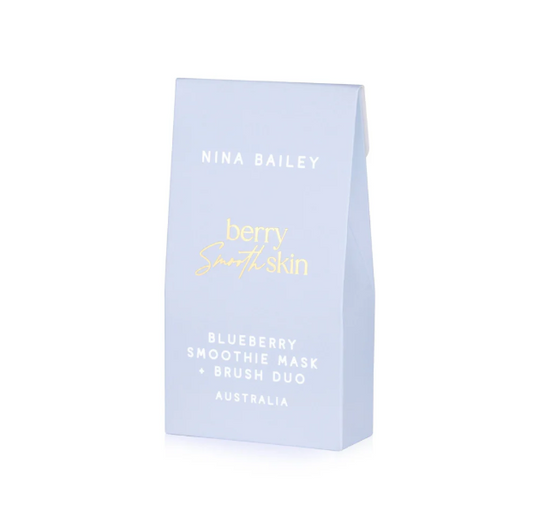 Nina Bailey - Blueberry Smoothie Mask & Brush Duo