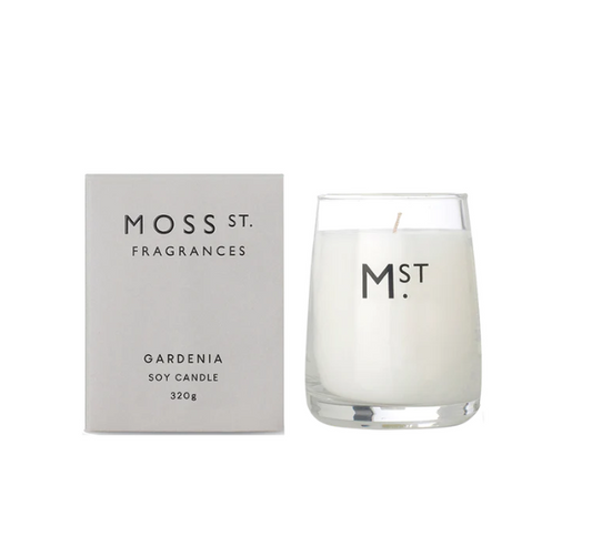 Moss St Gardenia Soy Candle 320g