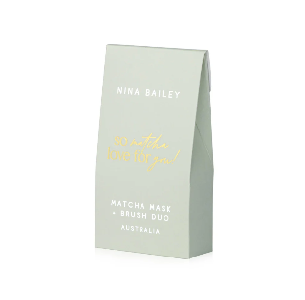 Nina Bailey - Matcha Smoothie Mask & Brush Duo