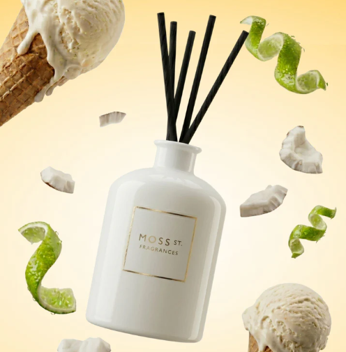 Moss St Coconut & Lime Fragrance Diffuser 100ml
