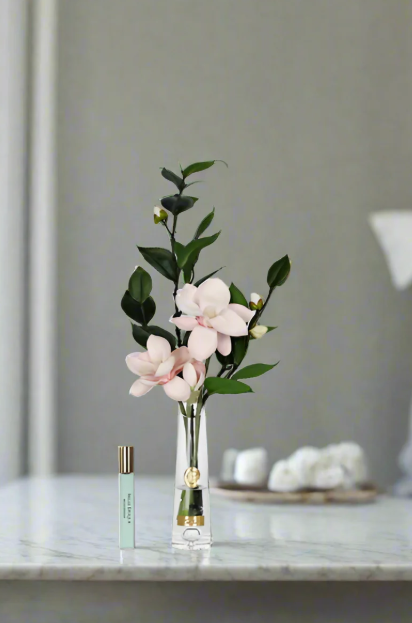 Cote Noire Gold Badge - Pink Magnolia