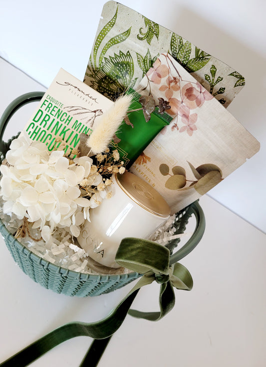 Refresh gift basket