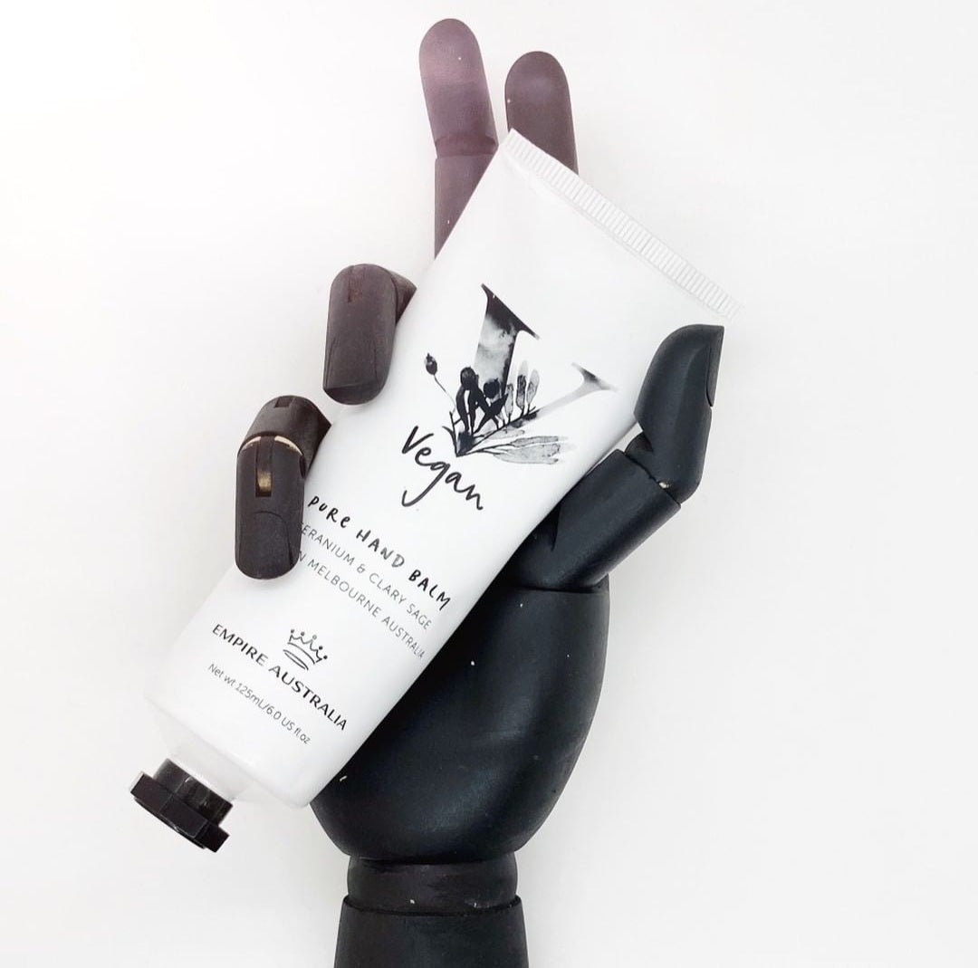 Vegan Geranium & Clary Sage Pure Hand Balm 125g