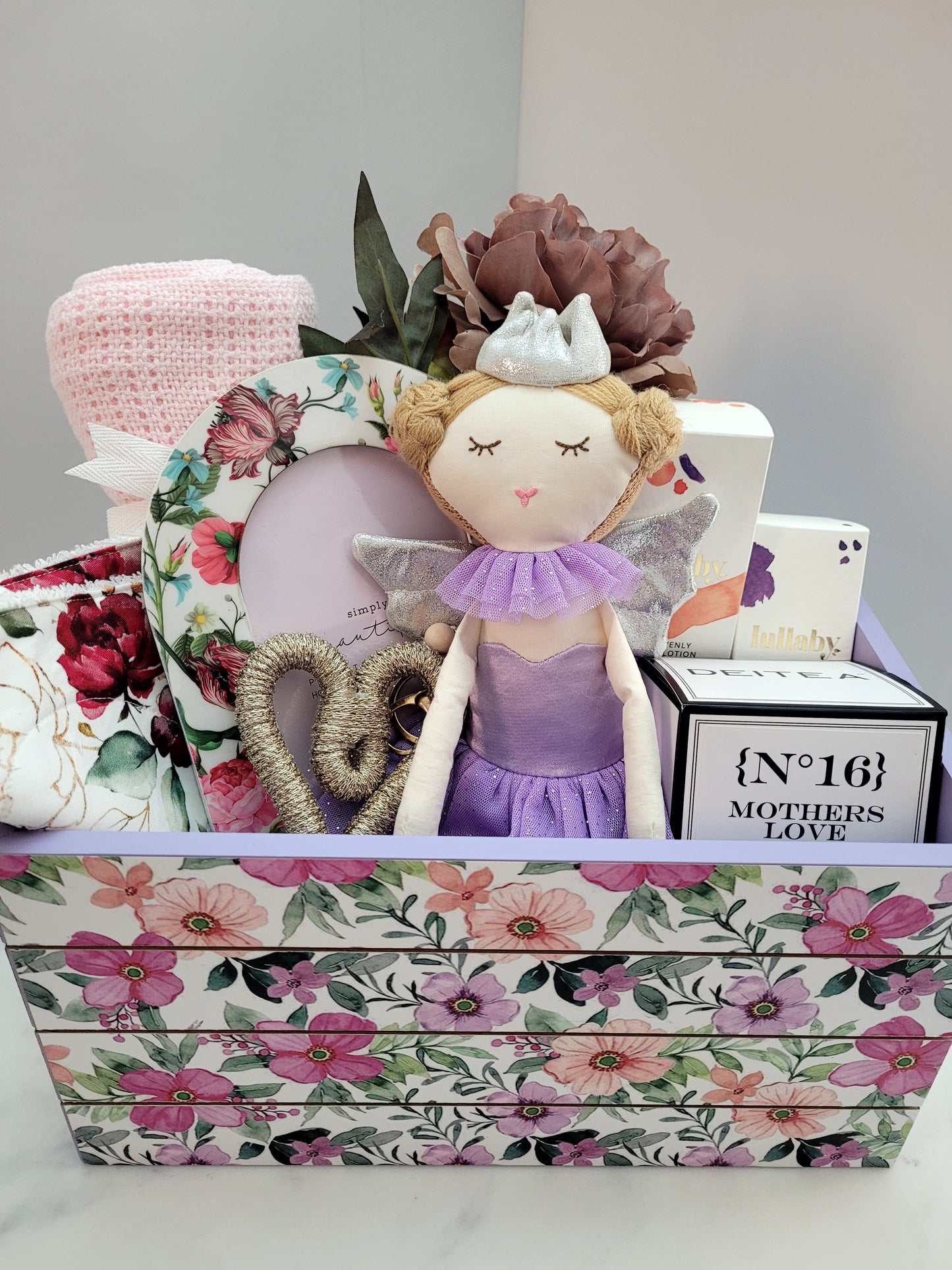 Fairy Kisses & Floral Wishes gift crate