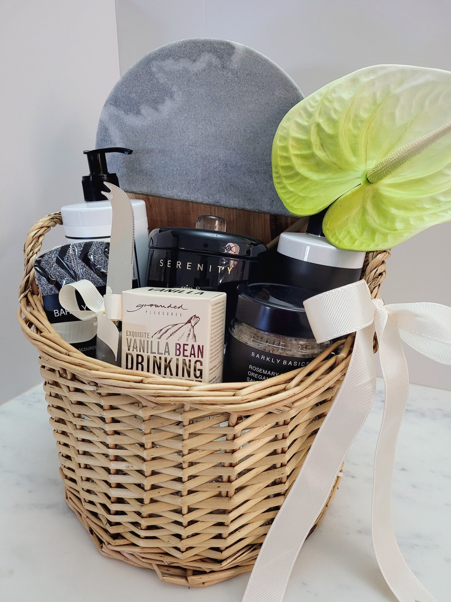 Boujee Basics gift basket