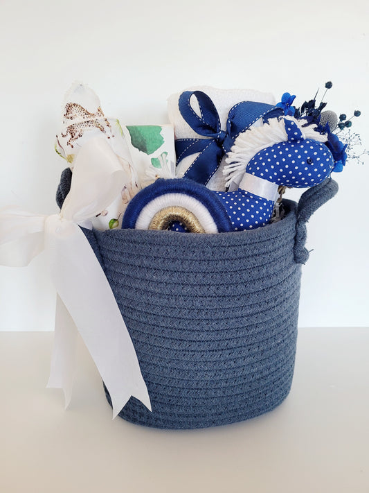 It's A Boy gift basket