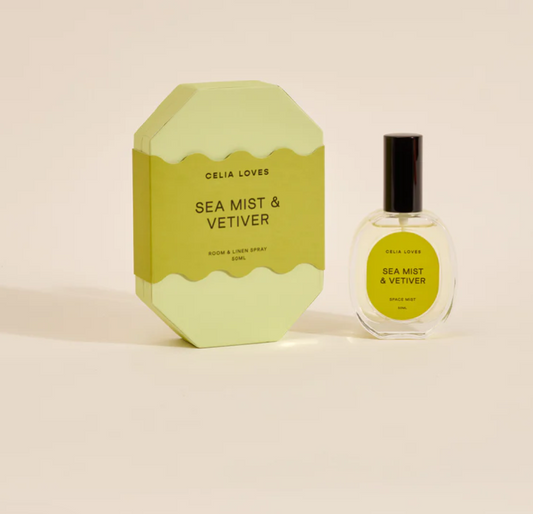 Celia Loves - Sea Mist & Vetiver Room Spray 50ml