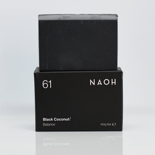 NAOH Black Coconut soap bar