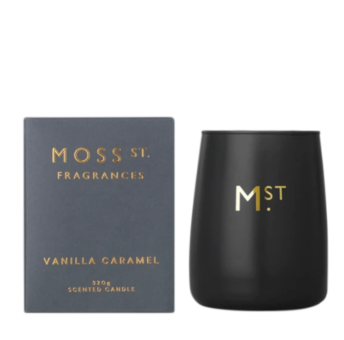 Moss St Vanilla Caramel Soy Candle
