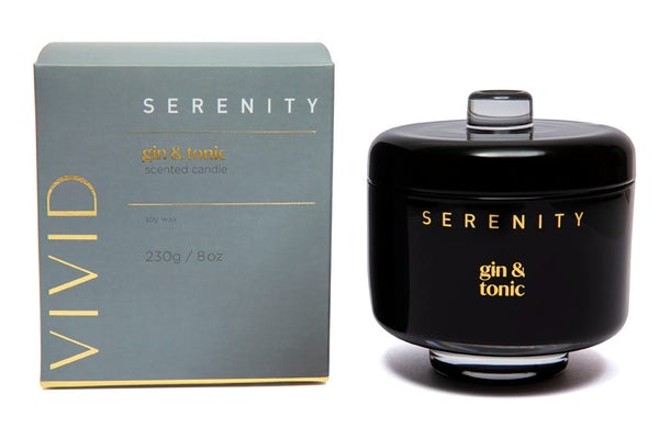 Serenity Home Vivid Gin & Tonic Candle 230g