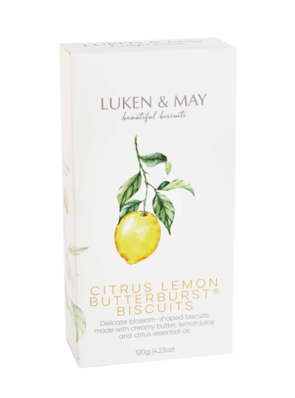Citrus Lemon Butterburst Biscuits 120g