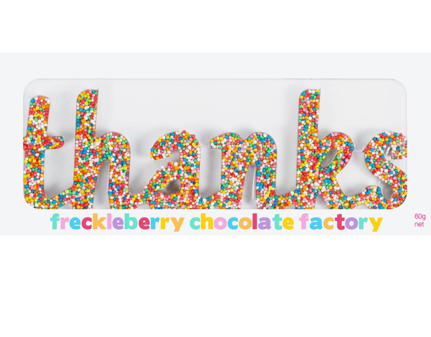 Freckleberry - Thanks chocolate