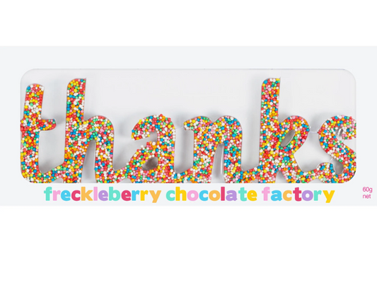 Freckleberry - Thanks chocolate
